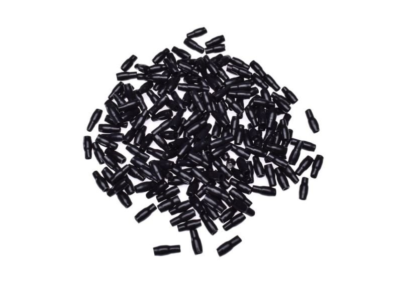 Izolacja konektor konektora oczko czarna 10 sztuk