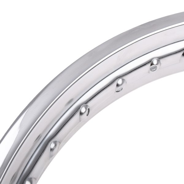 Obręcz koła 18 cali stalowa chromowana zaplot jak w oryginale WSK DPR Classic