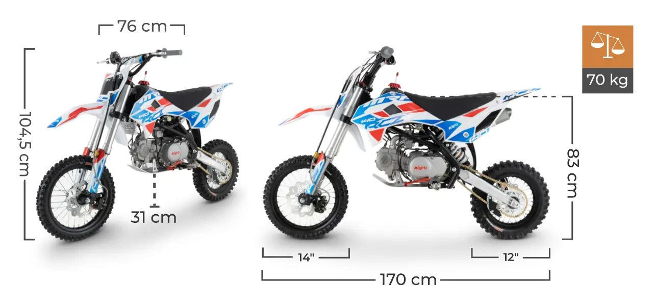 Pit Bike MRF 140 RC-Z