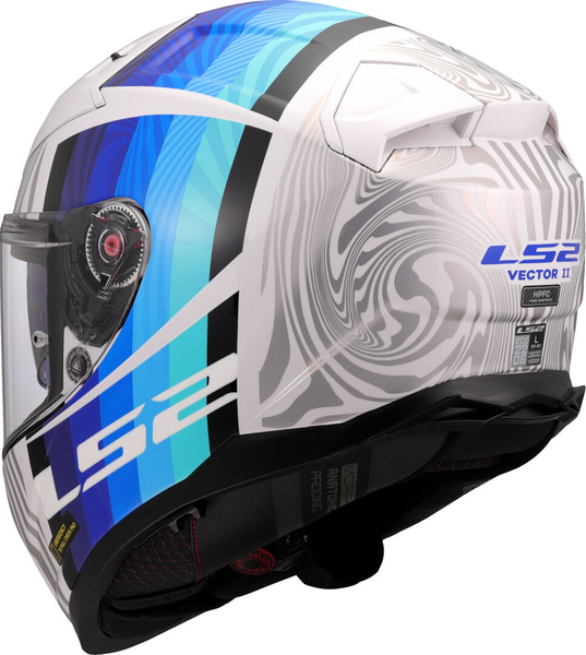 Kask integralny LS2 FF811 Vector II Freedom WH. Silver homologacja ECE 22.06