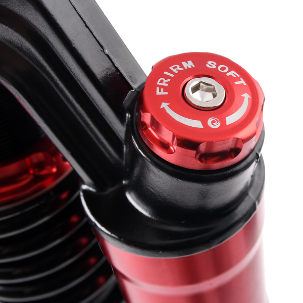 Amortyzatory tył 360mm gazowe czarno czerwone Simson DPR Performance