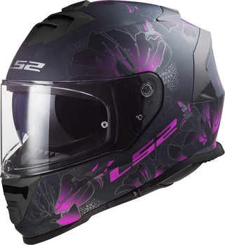 Kask integralny LS2 FF800 Storm II Burst M.Black Pink homologacja ECE 22.06