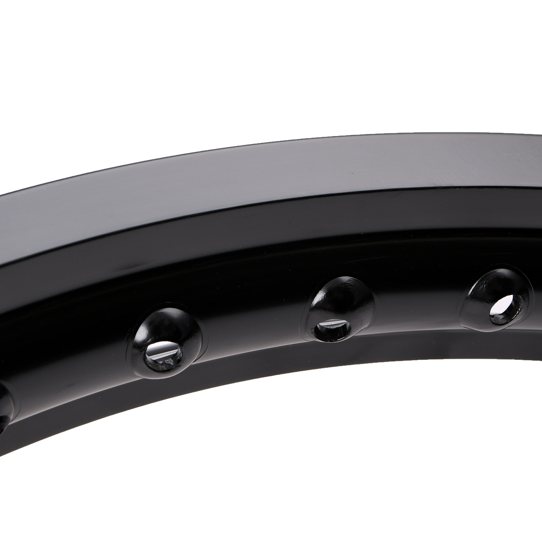 Obręcz koła 1,85x19 aluminiowa czarna WSK SHL DPR Classic