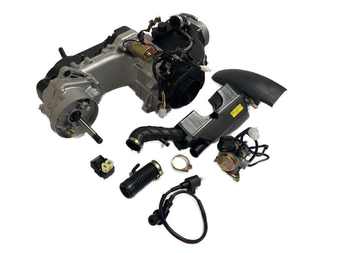 Silnik 139QMB 4T GY6 80cc pokrywa 40cm bęben długi wałek filtr gaźnik