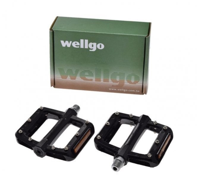 Pedał rowerowy wellgo alu platforma 2 szt