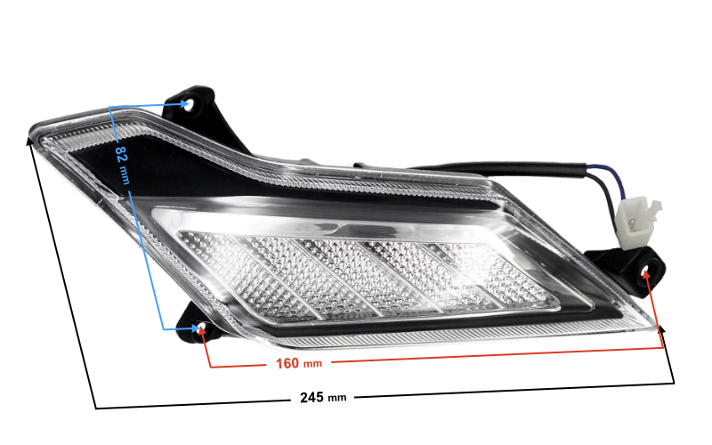 Lampa pozycyjna prawa do skutera Barton E-Max