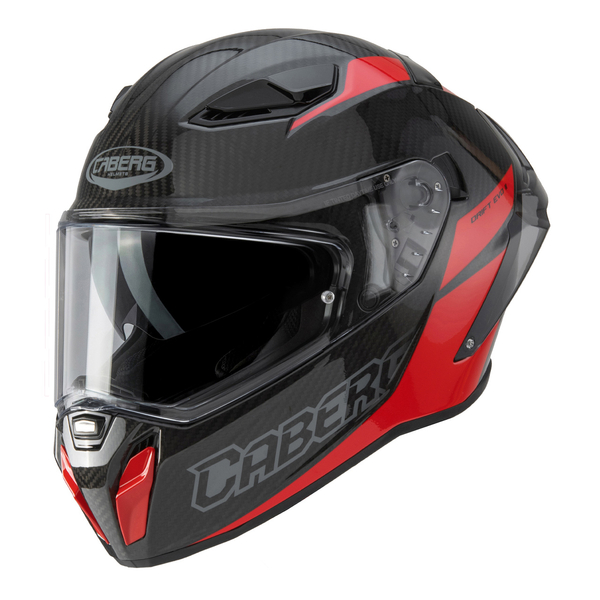 Kask intergalny Caberg Drift Evo II Carbon Nova Red homologacja ECE 22.06
