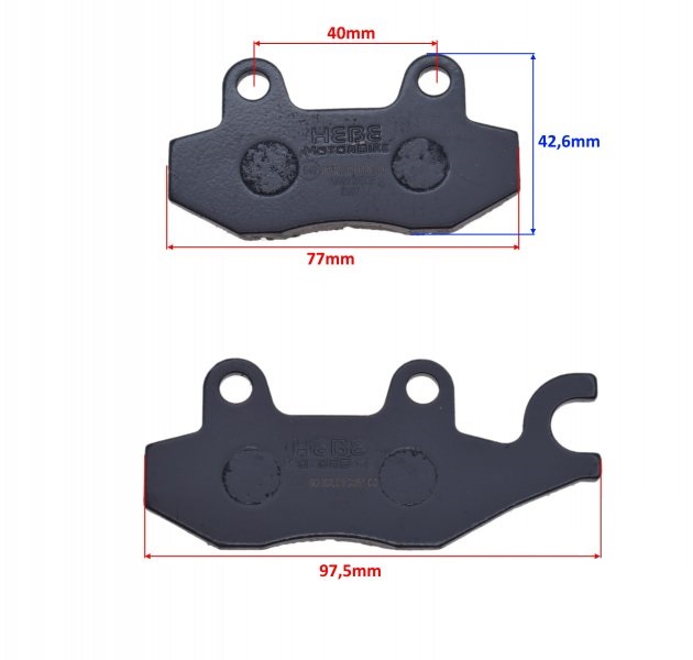 Klocki hamulcowe FA135 Kawasaki Suzuki Yamaha CPI