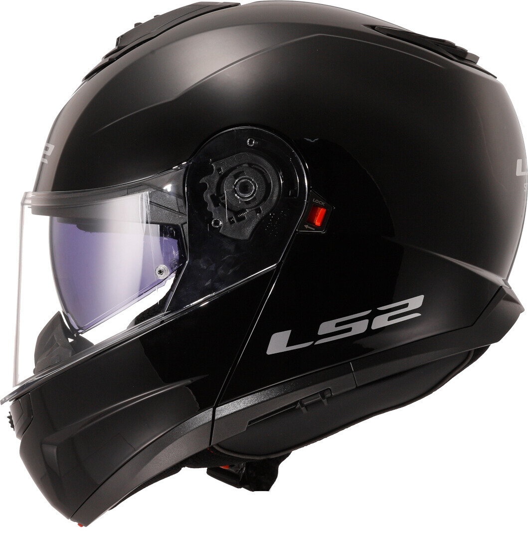 Kask szczękowy LS2 FF908 STROBE II SOLID BLACK homologacja ECE 22.06
