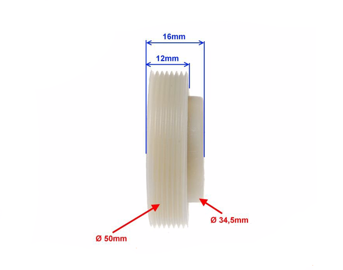 Koło napędu dozownika oleju 2t Keeway Longija