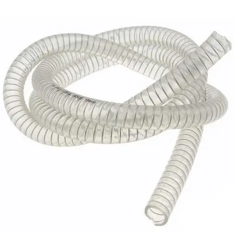 Przewód chłodnicy 16x22,4mm przeźroczysty wzmocniony 50cm Plutone