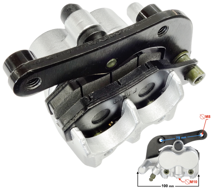 Zacisk hamulca tylny motocykl Barton Falcon 125 2