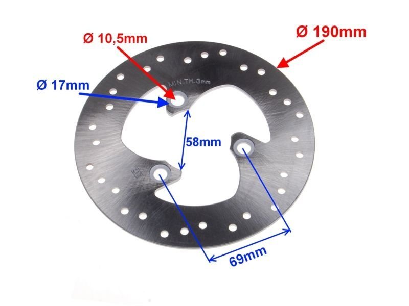 Tarcza Hamulca Hamulcowa Tył Longjia Exactly
