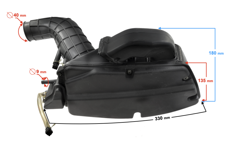 Filtr powietrza do skutera Barton Falcon 125 2