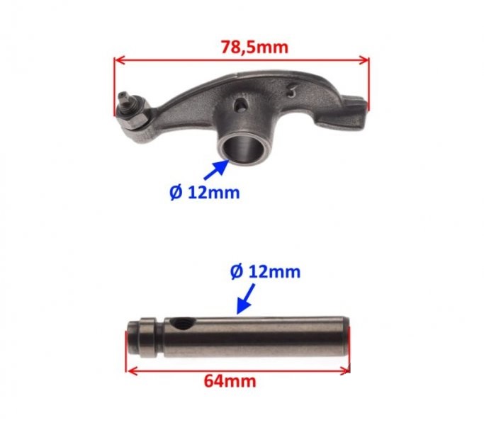 Dźwigienki zaworowe motocykl Zipp VZ-2 125ccm