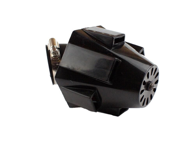 Filtr powietrza stożek gąbka 38mm łamany z osłoną