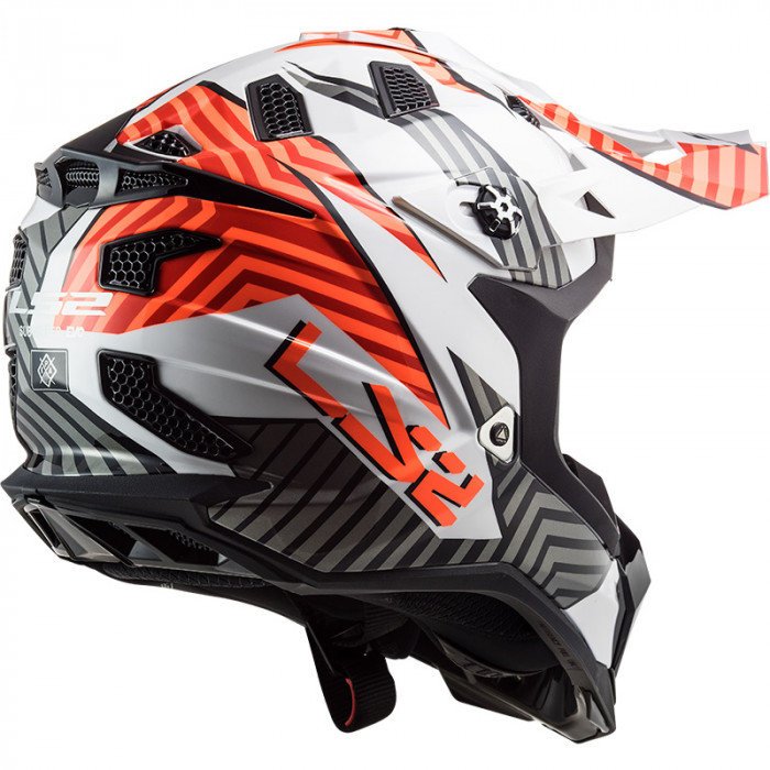 Kask ls2 mx700 subverter evo astro white orange