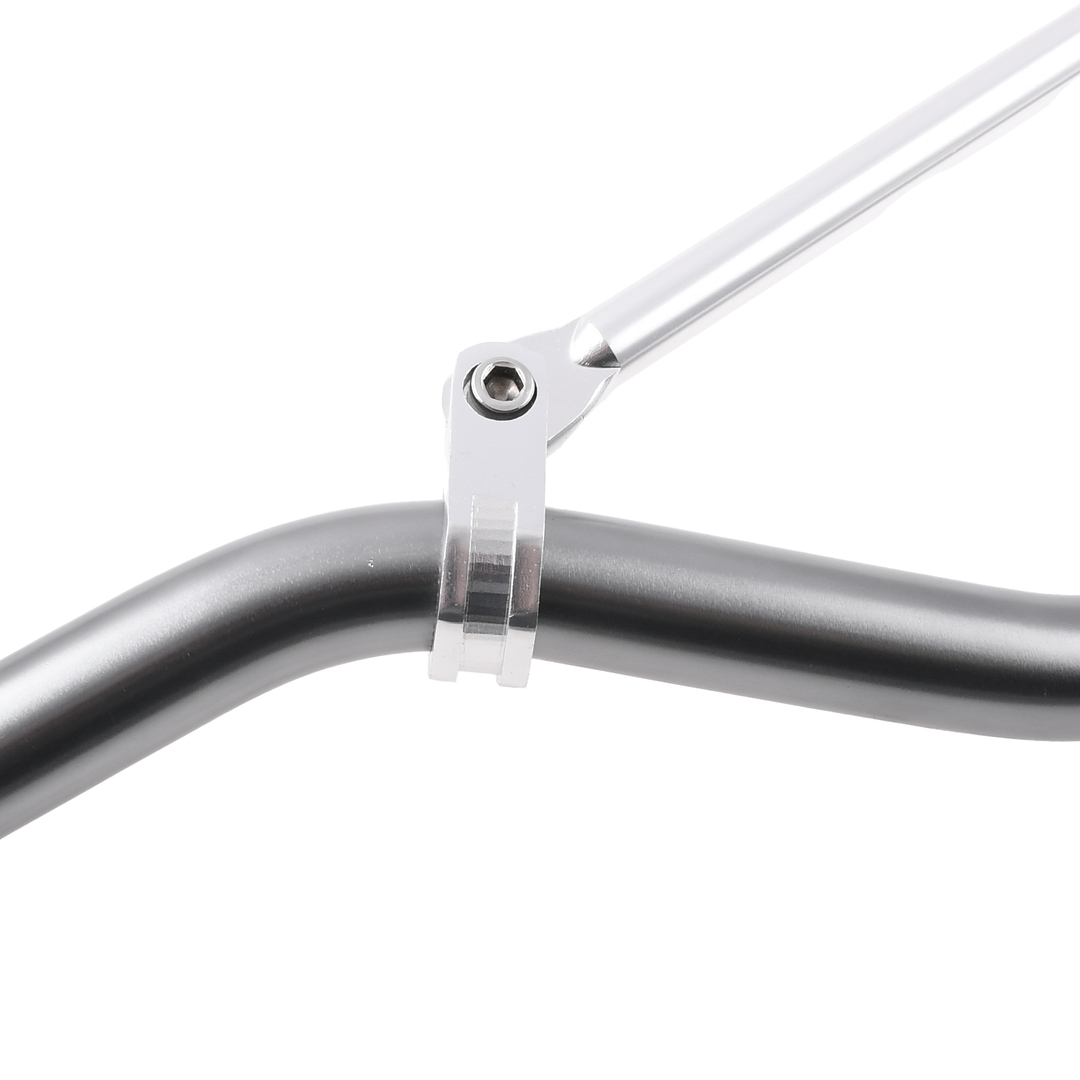 Kierownica motocyklowa uniwersalna titanium połysk 22mm 71cm Racing Force