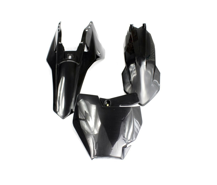 Plastiki czarne komplet pitbike Pitgang 125XD Enduro 2023 140XD Enduro 2023