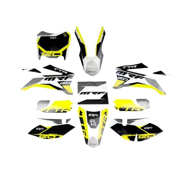 Okleina kompletna pitbike 2023 MRF 120 TTR E-Start