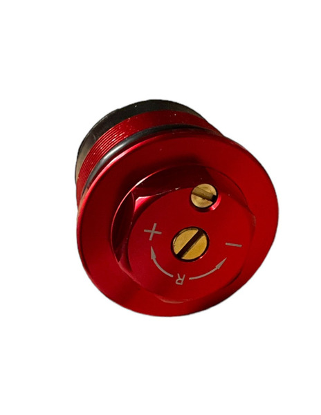 Korek górny z regulacją lagi czerwony pitbike MRF 140 RC-Z