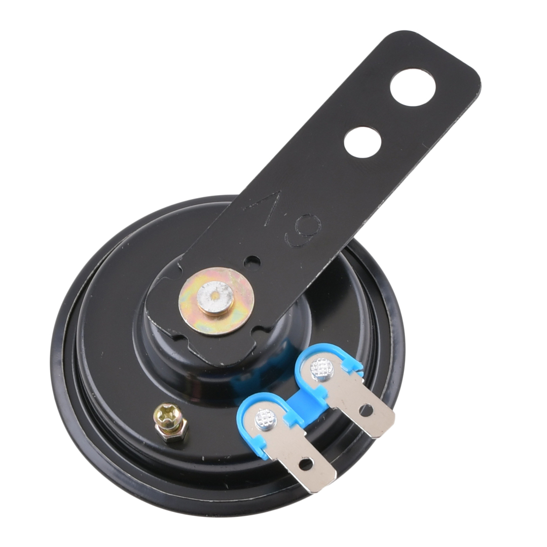 Sygnał dźwiękowy klakson czarny 6V 65mm Simson DPR Classic