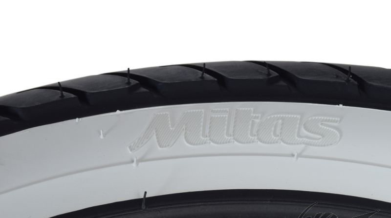 Opona 2.75-16 46J (dętkowa) biały pas Simson