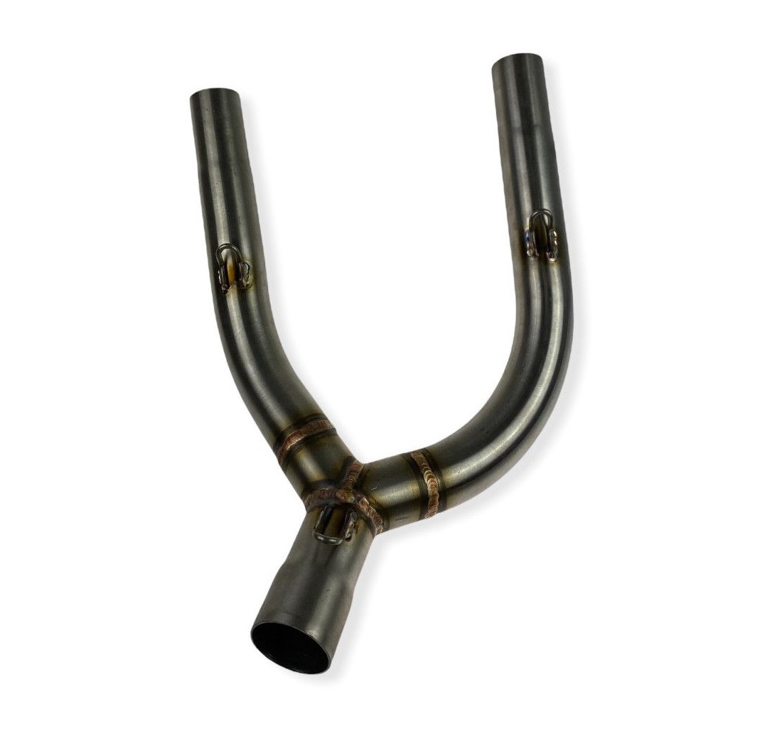 Kolanko wydechowe wyczynowe podwójne mod2 pitbike YCF Pilot 125 150 150E Z155