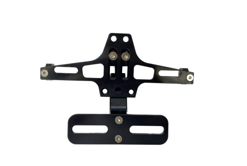 Uchwyt tablicy rejestracyjnej uniwersalny podświetlenie Led skuter motocykl