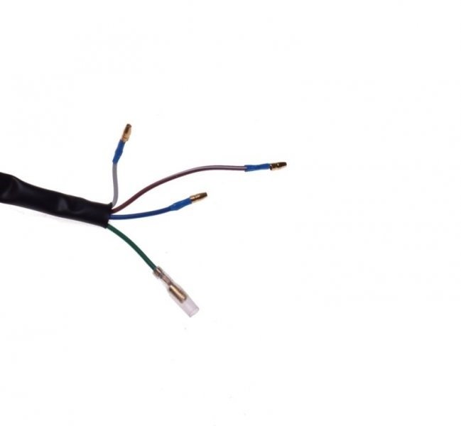 Lampa przednia reflektor e4 metal chopper