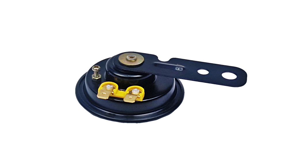 Klakson sygnał dźwiękowy 6V czarny Jawa Junak MZ ETZ OSA Romet SHL Simson