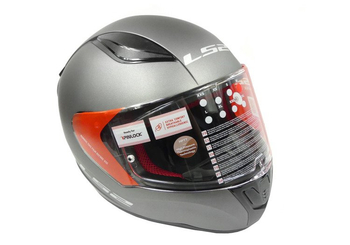 Kask integralny ls2 ff353 rapid solid matt titanium