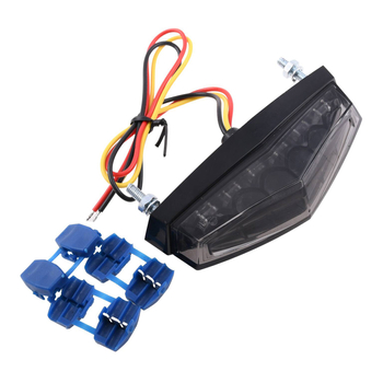 Lampa tylna Led uniwersalna smoke dymiona Racing Force