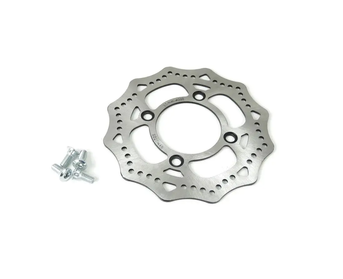 Tarcza hamulcowa tył 200mm mod3 pitbike MRF 120 140 RC Kayo TT125 140 160