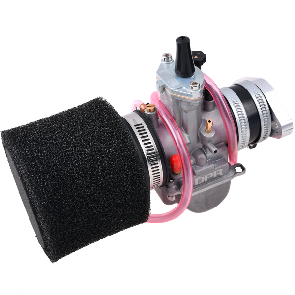 Gaźnik PWK WSK 175 28mm + króciec + filtr powietrza gąbka ssanie ręczne