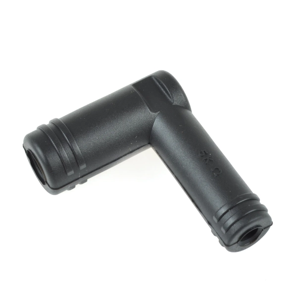 RMS Racing fajka świecy zapłonowej 90 st. czarna 6,2x10