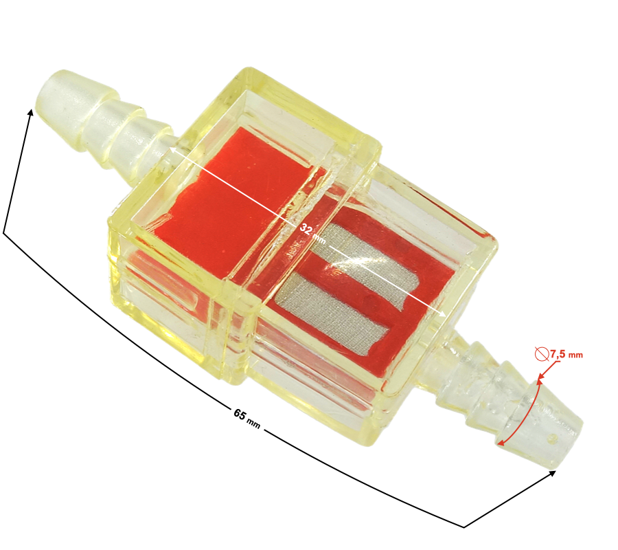 Filtr paliwa do skutera Barton 21 2 mały