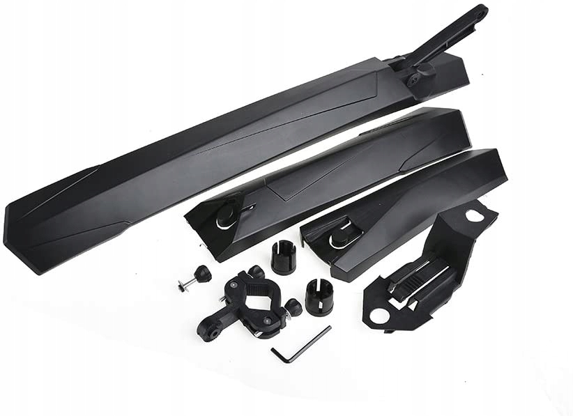 ROCKBROS Błotniki rowerowe na koło 26 cali czarne