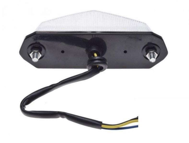 Lampa tył led 3-kable biały klosz derbi senda