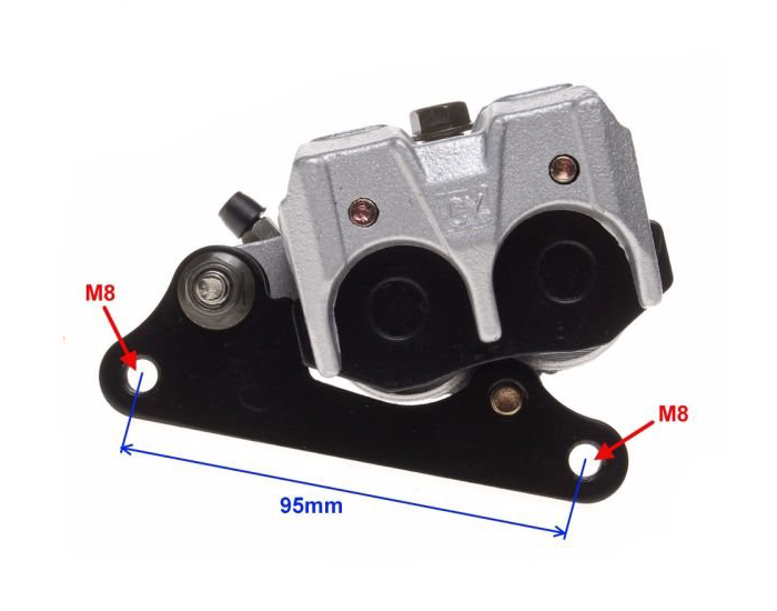 Zacisk hamulca przód czoper king romet via quad