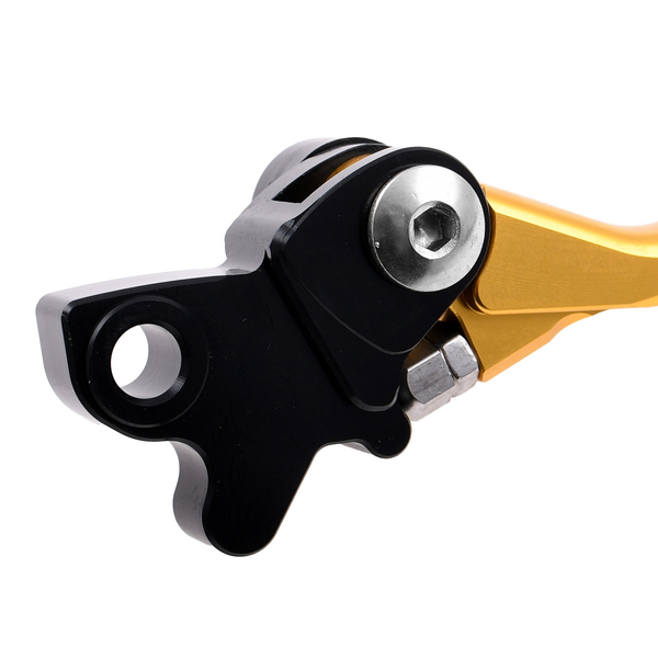 Dźwignia hamulca tarczowego złota aluminiowa Simson DPR Performance