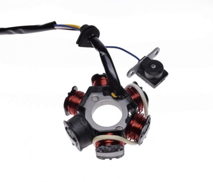 Stator iskrownik 6 cewek Peugeot Buxy Speedfight