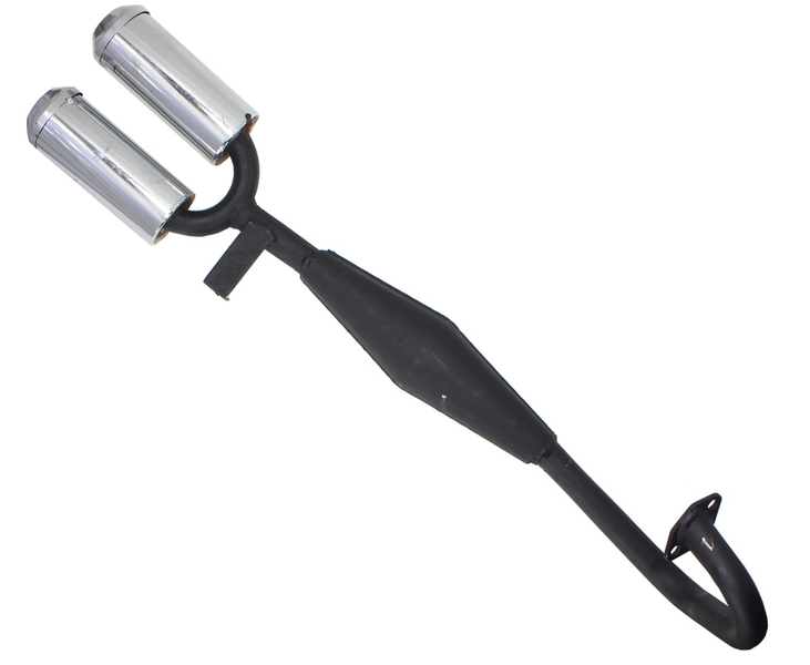 Tłumik Podwójny Wydech Mini Pocket Bike Quad Cross