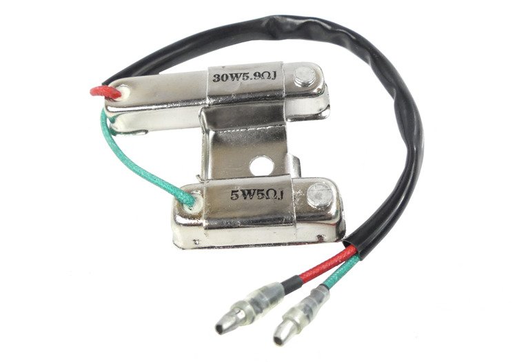 Rezystor opornik świateł gy6 skuter moto-magnus