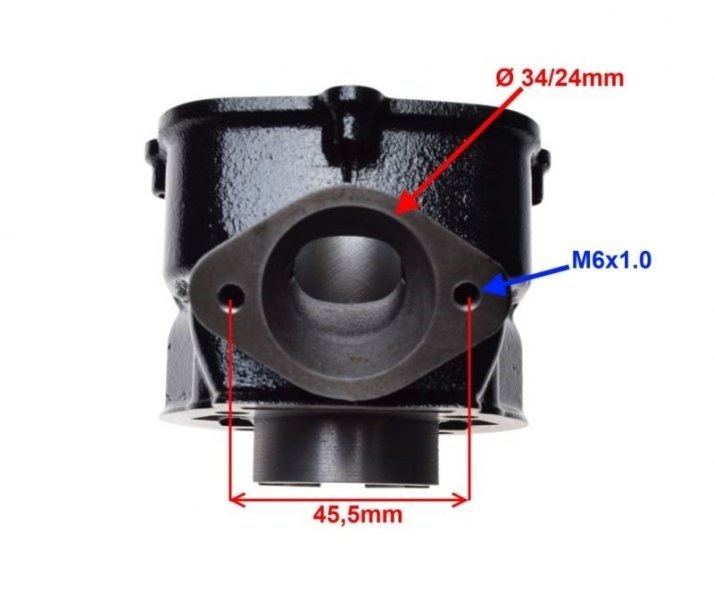 Cylinder derbi aprilia gilera 2006 50ccm woda kpl.