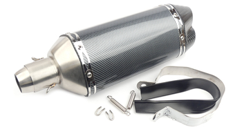 Końcówka wydechu tłumik carbon 420mm