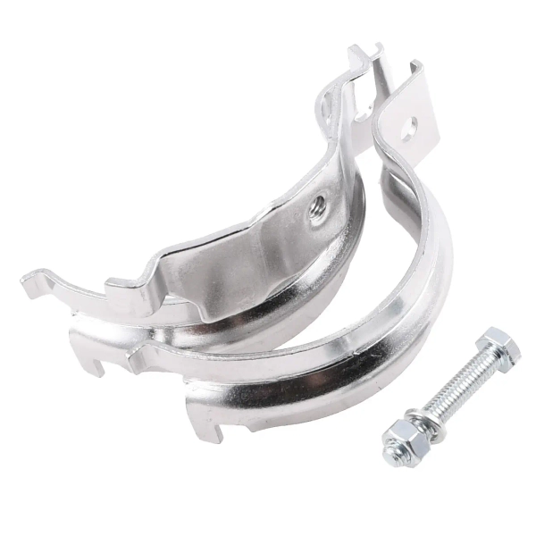 Obejma końcówki tłumika chromowana Simson Enduro DPR Classic