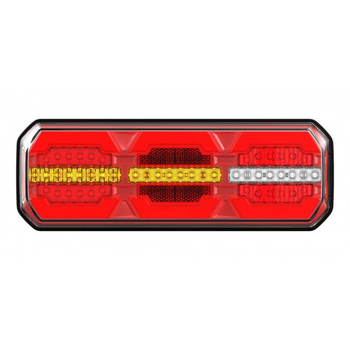 Lampa tylna zespolona 96Led 6 funkcji neon 12-24V