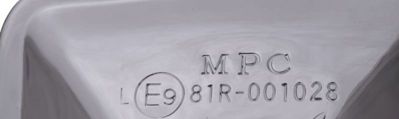 Lusterko uniwersalne prostokątne gwint m10 chrom