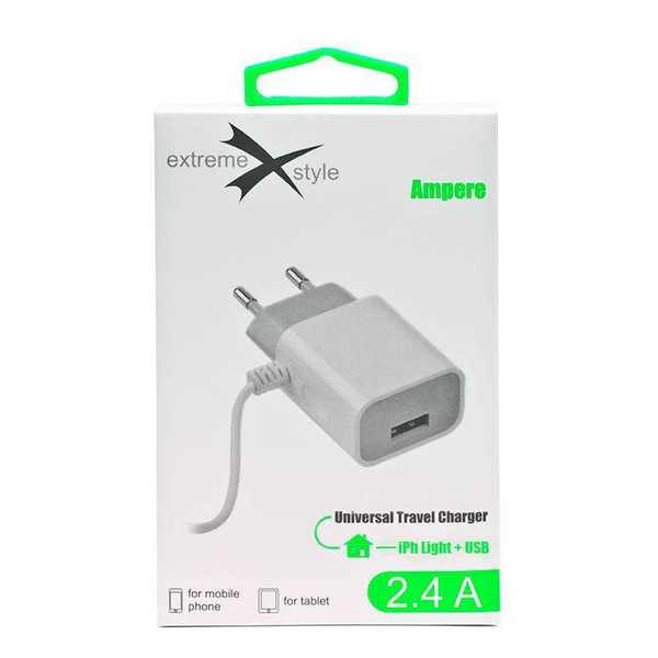Ładowarka Sieciowa Telefon iPhone Lightning + USB